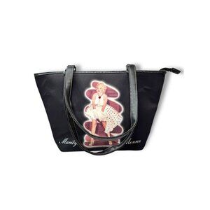 Marilyn Monroe Tote Bag With Zip Closure & Interior Pockets